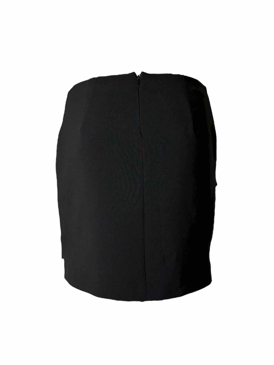 Rev___ Size 42 Pleated Poly Mini Skirt