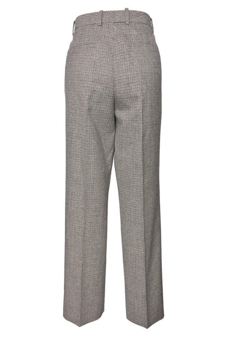 Givenchy Size 40 Wool Blend Tweed Trousers