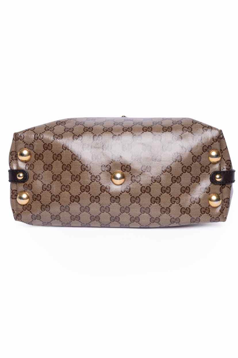 Gucci Crystal Monogram Babouska Dome Bag