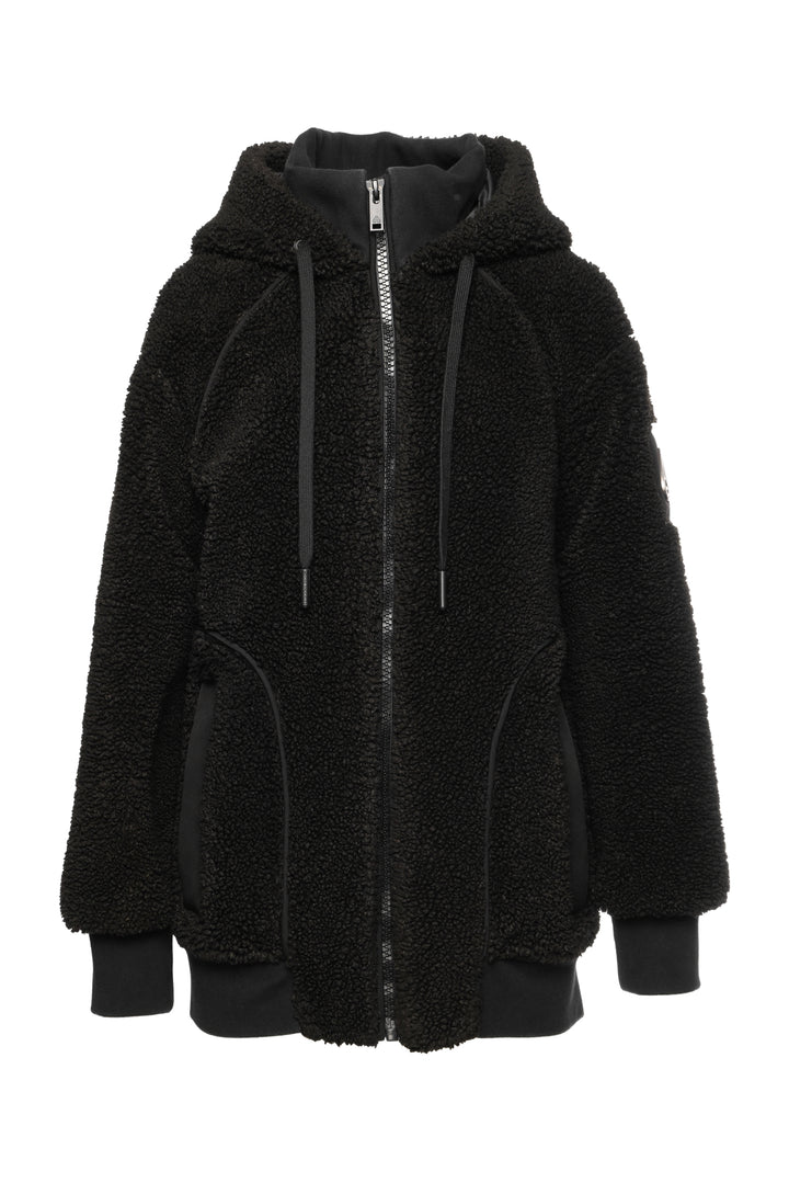 Moose Knuckles Size XS Knubbly Fleece Hooded Jacket