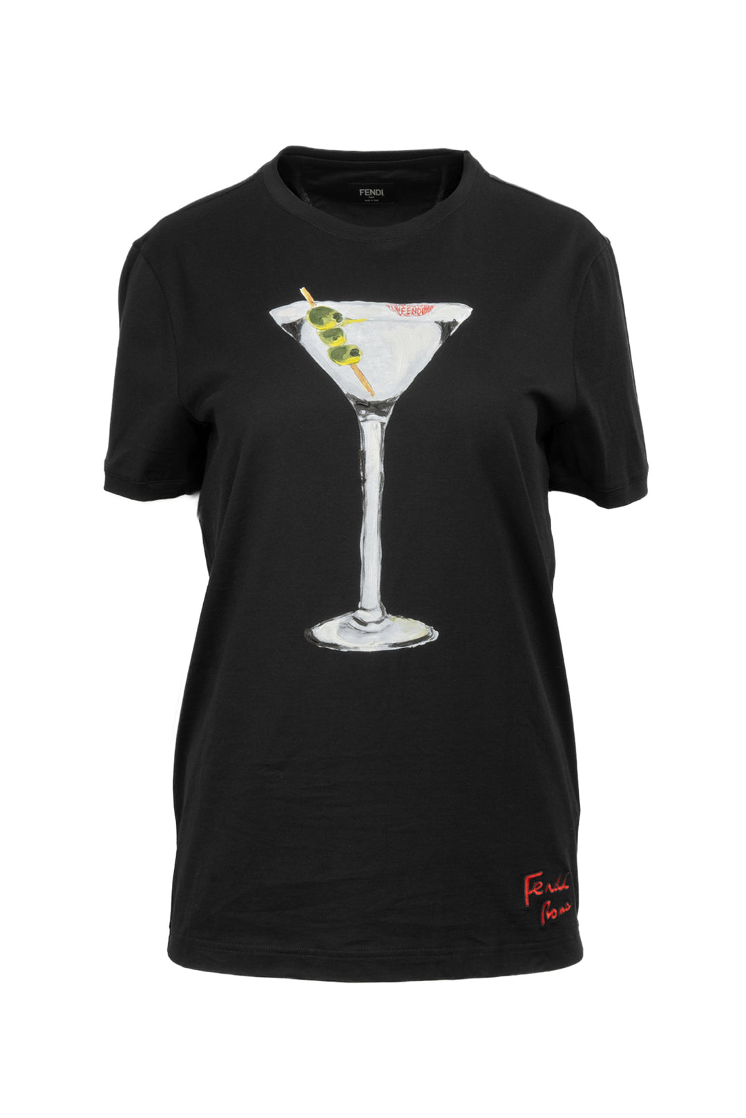 Fendi Size S Martini T-Shirt