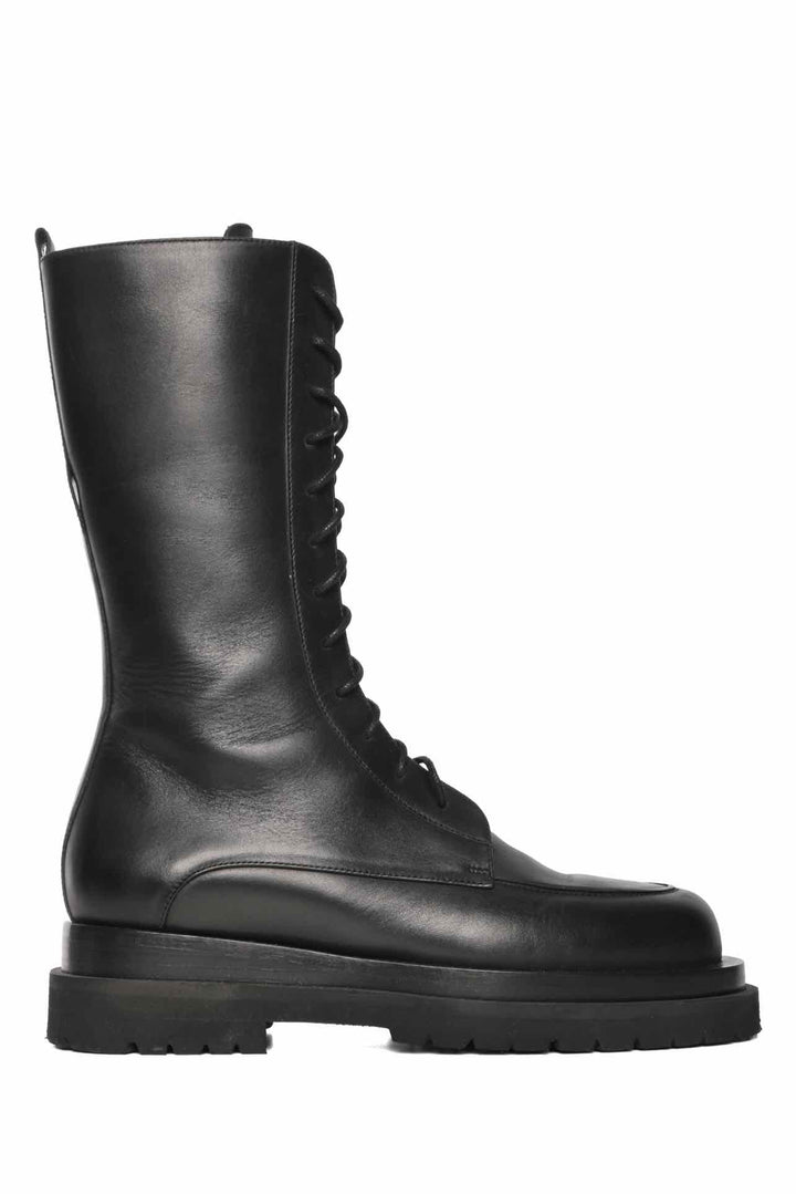 MAGDA BUTRYM Size 38 Tall Leather Combat Boots