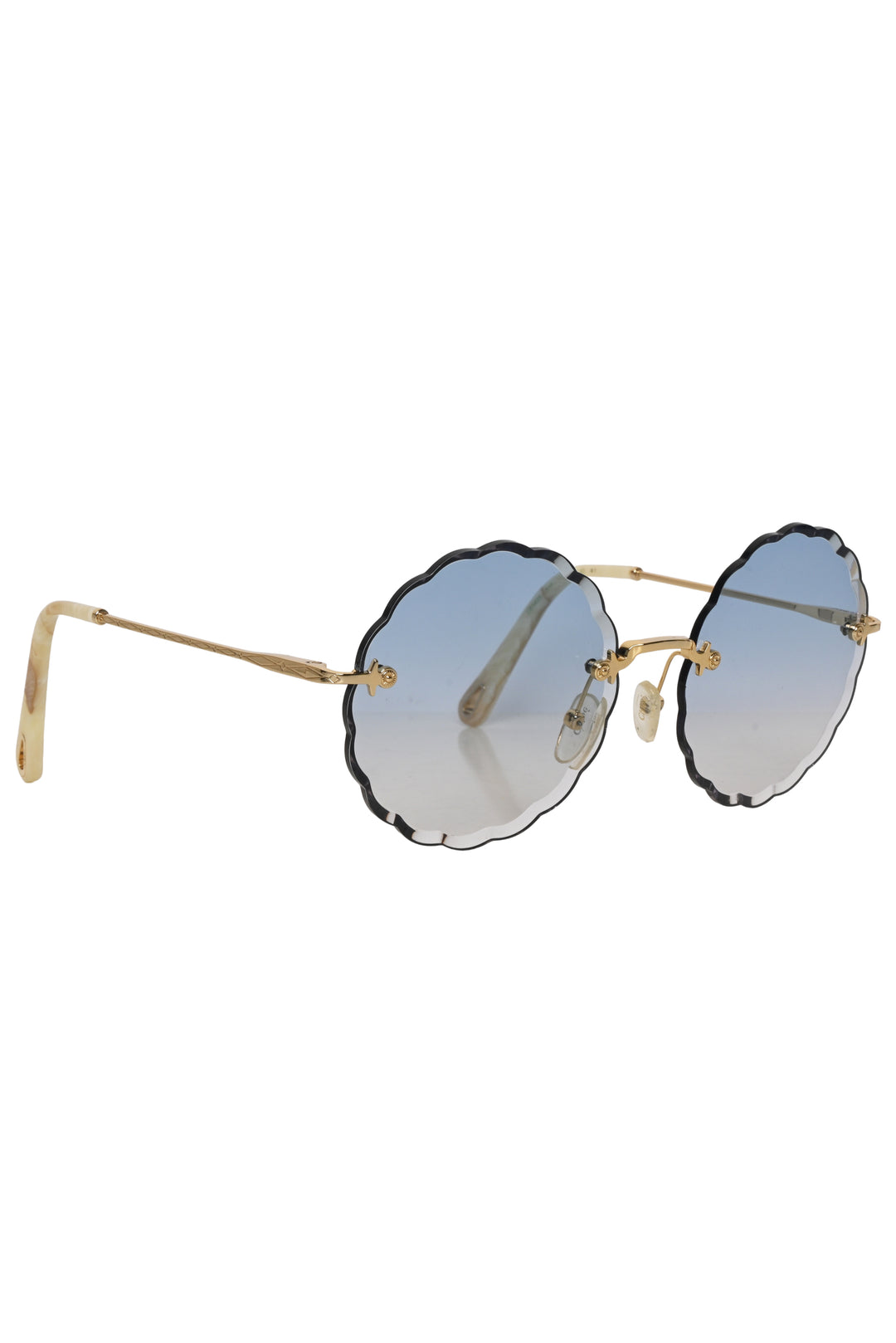 Chloe Scalloped Sunglasses