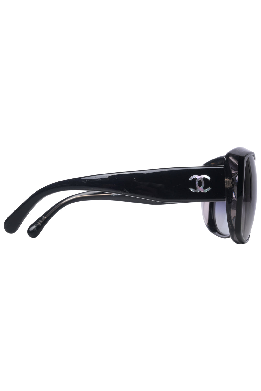Chanel Mother of Pearl CC Logo Sunglasses