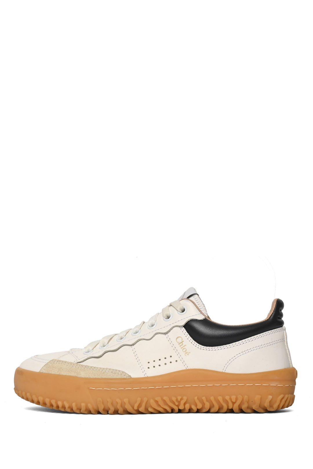Chloe Size 37 Franckie Leather Sneaker