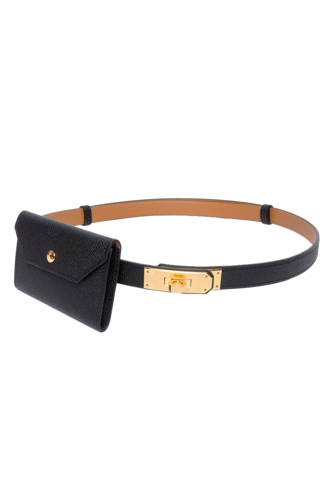 Hermes 2020 Noir Epsom Kelly 18 Pocket Belt Bag