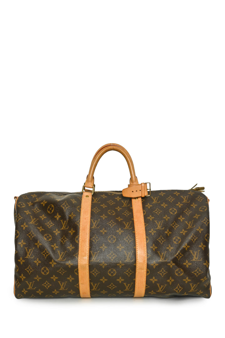 Louis Vuitton Monogram Keepall 50 Duffle Bags
