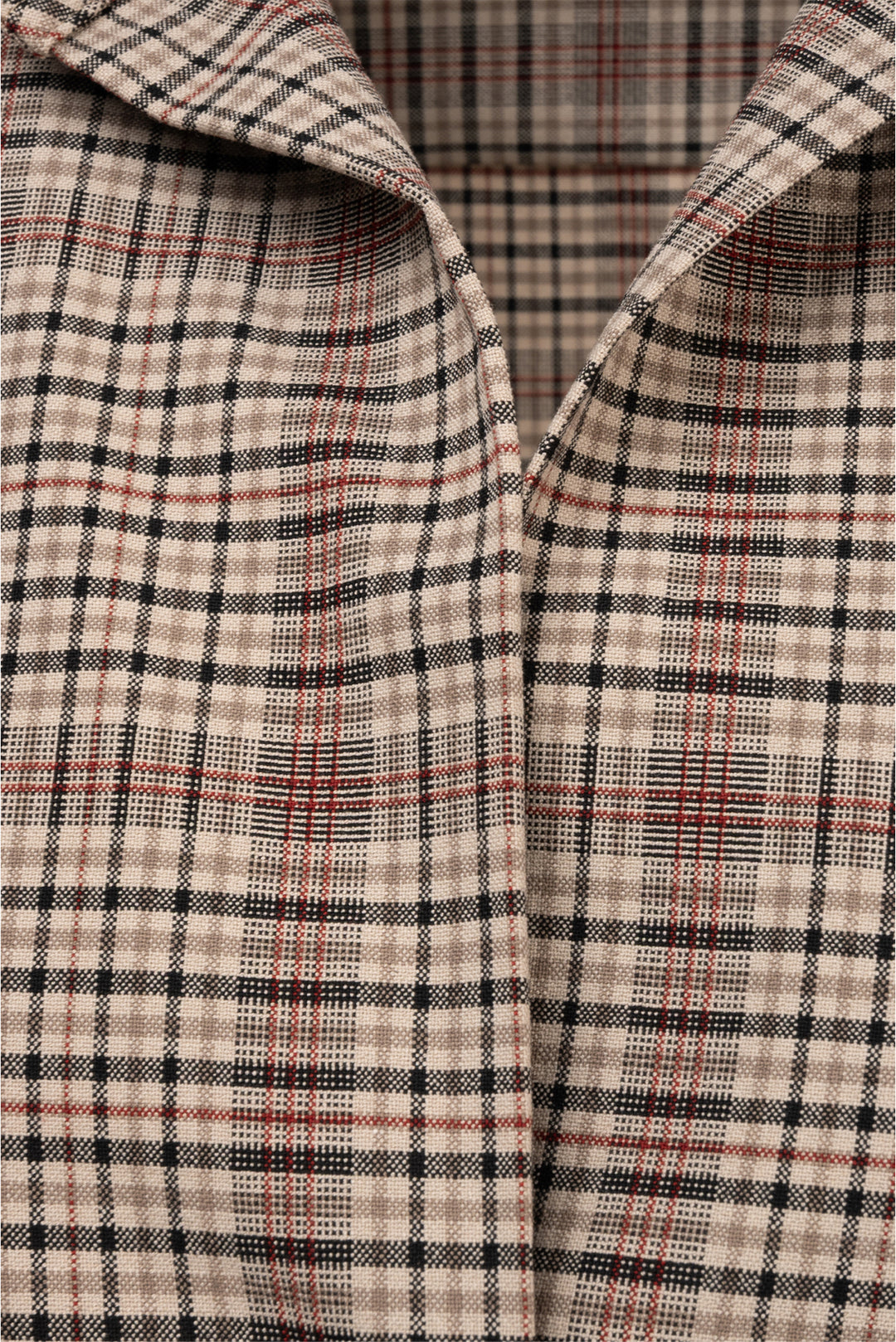 Dries Van Noten Size 4 Celinda Plaid Puff Shoulder Shirt