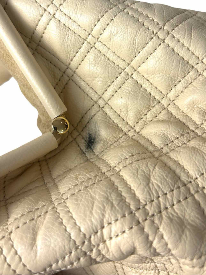 Marc Jacobs Original Quilted Leather Stam Bag w/Kiss-Lock Purse