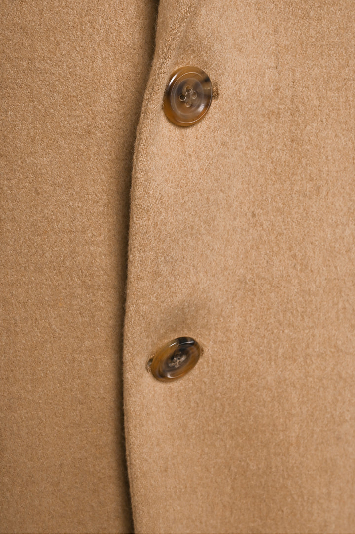 Tombolini Size 44 Men's Camel Blazer