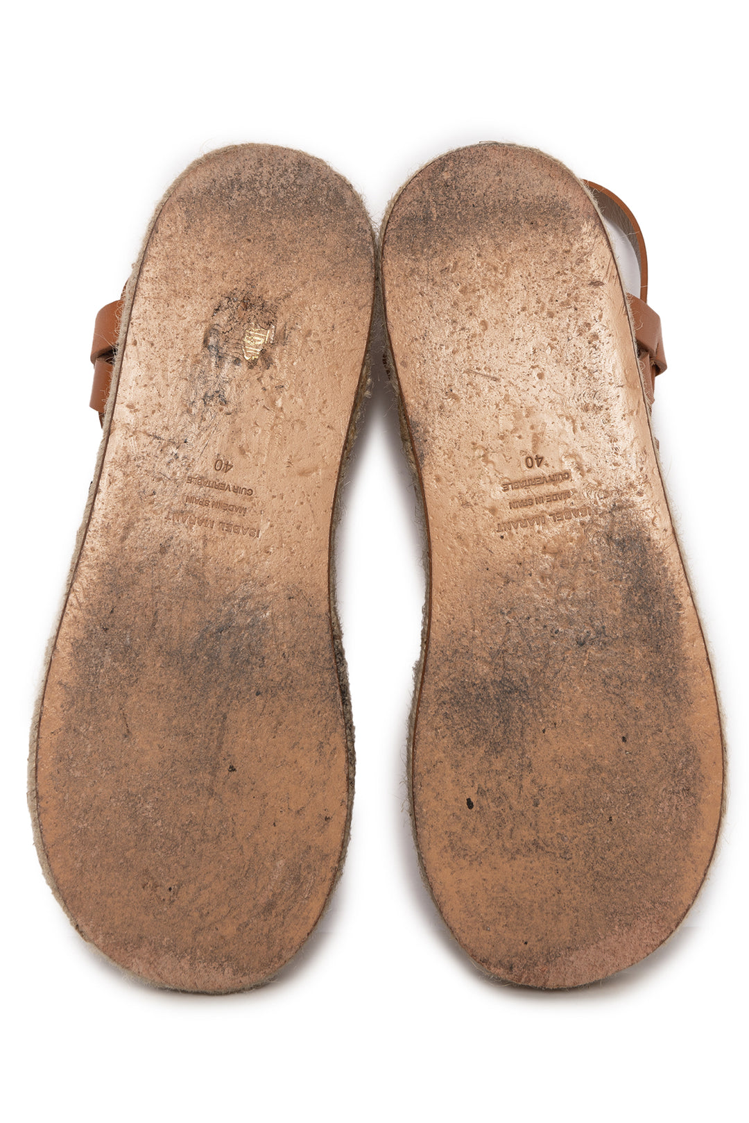 Isabel Marant Size 40 Platform Espadrille Sandals