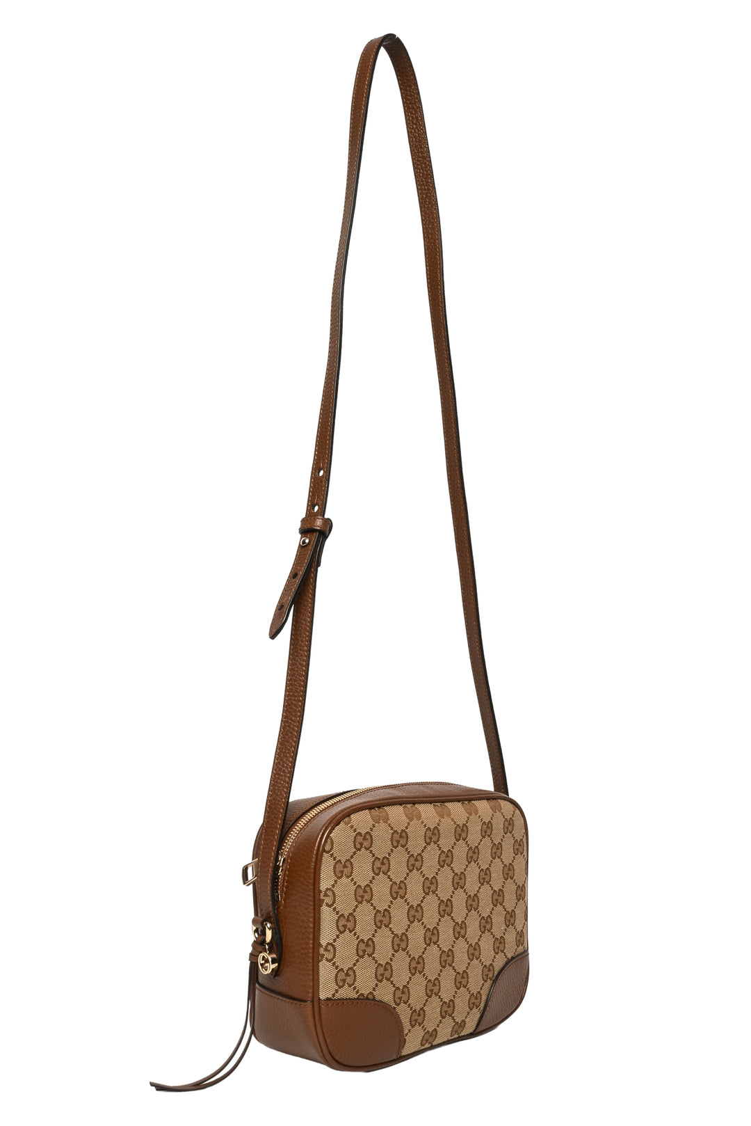 Gucci GG Canvas Mini Bree Crossbody Bag