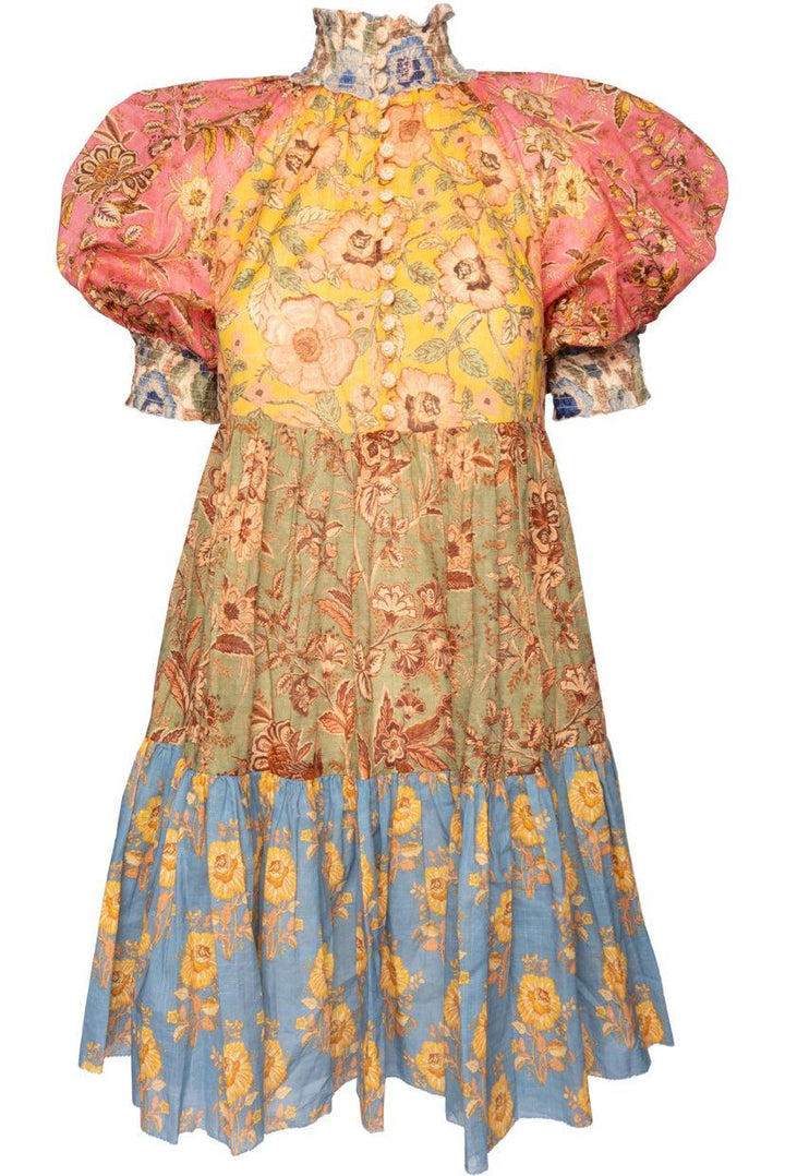 Zimmermann Size 0 Junie Lantern Mini Dress