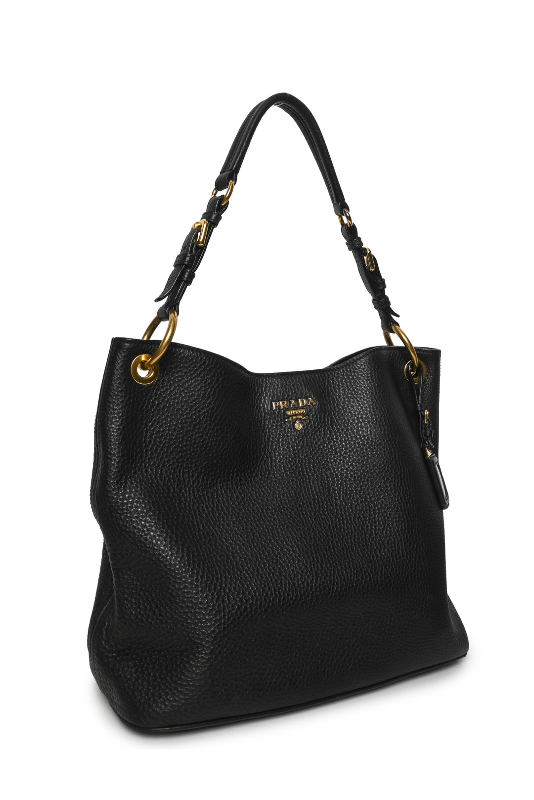 Prada Vitello Daino Leather Hobo