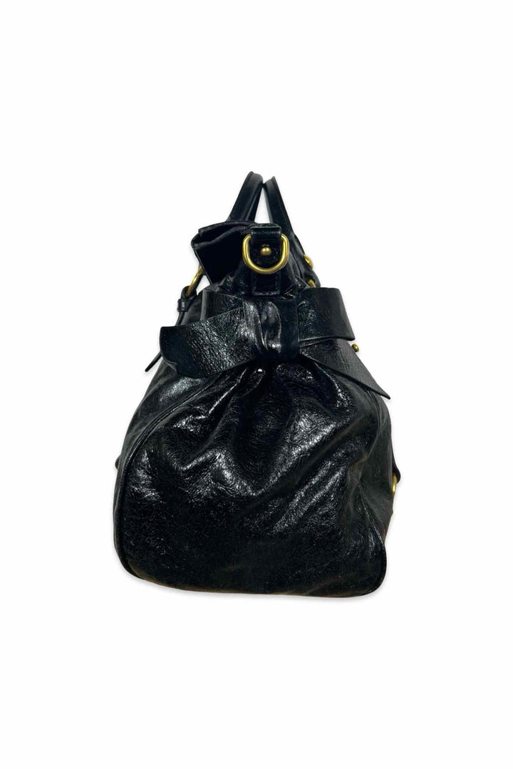 Miu Miu Vitello Lux Bow Bag