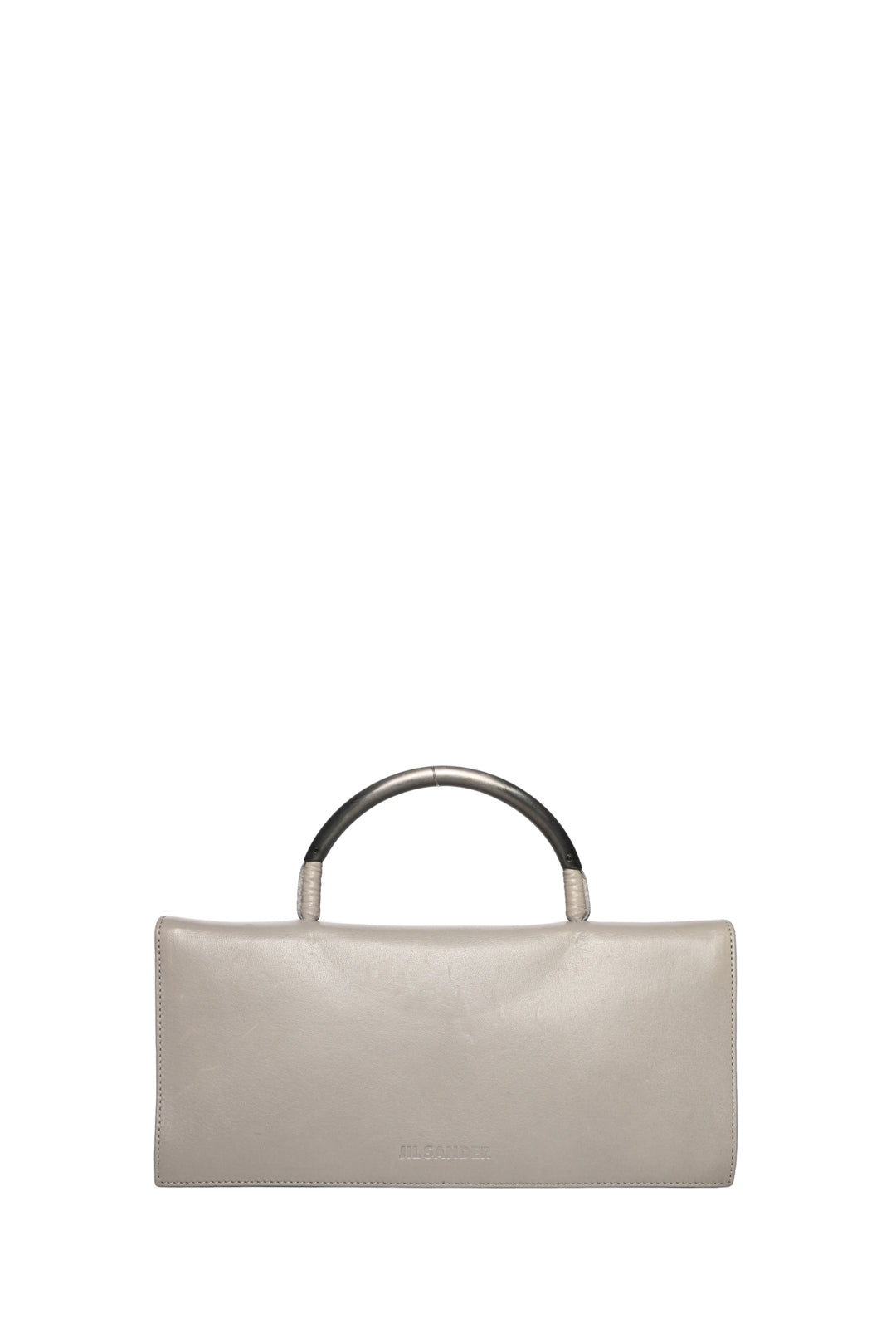 Jil Sander Metal Top Handle Purse
