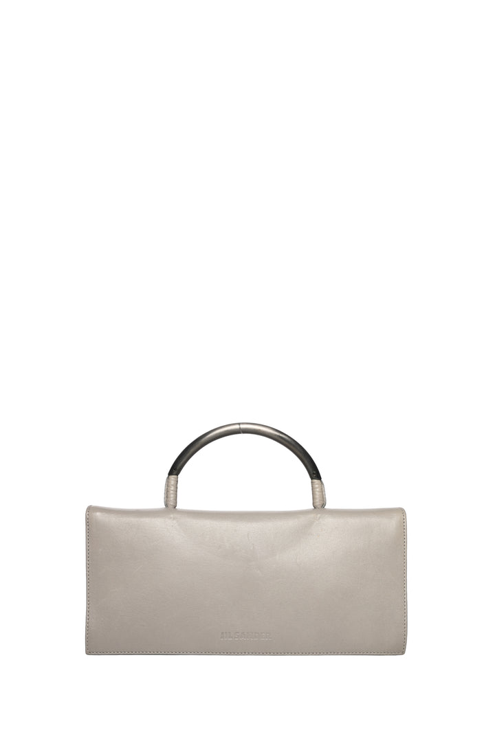 Jil Sander Metal Top Handle Purse