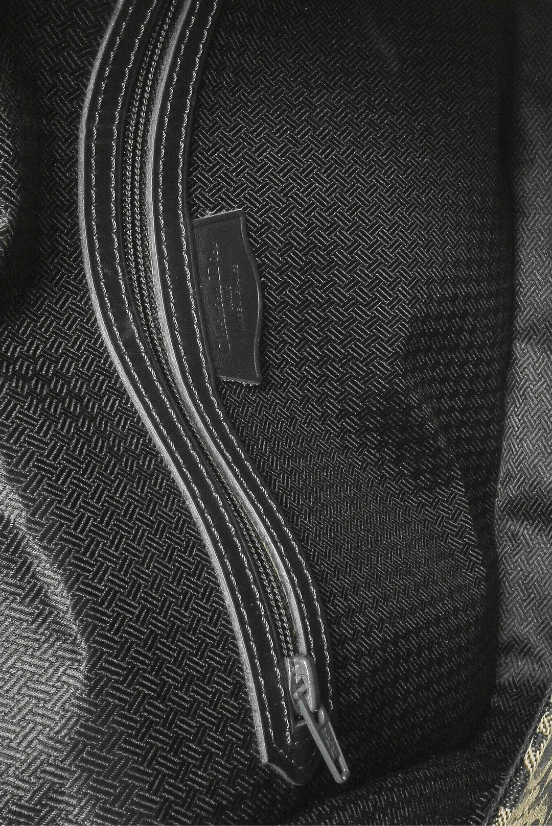 Dior Vintage Trotter Monogram Shoulder Bag