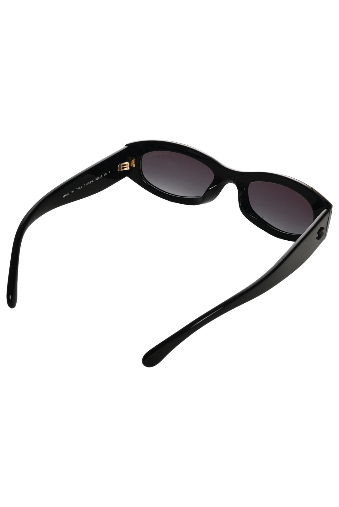Chanel Logo Trim Cat Eye Sunglasses