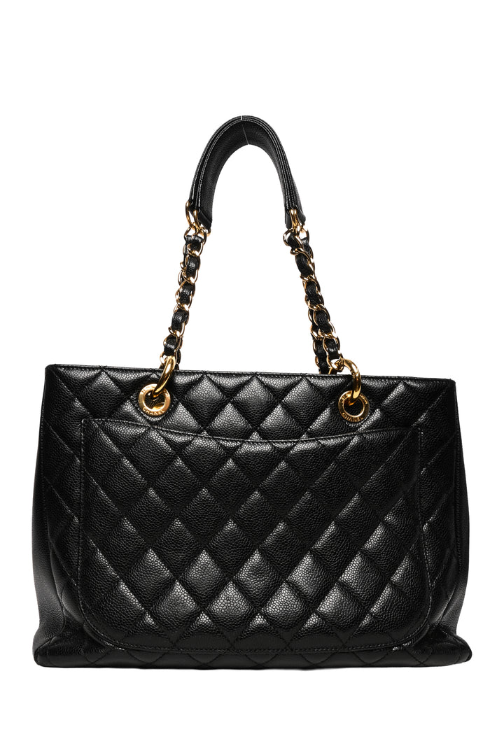 Chanel 2010-2011 Caviar Quilted Grand Shopping Tote