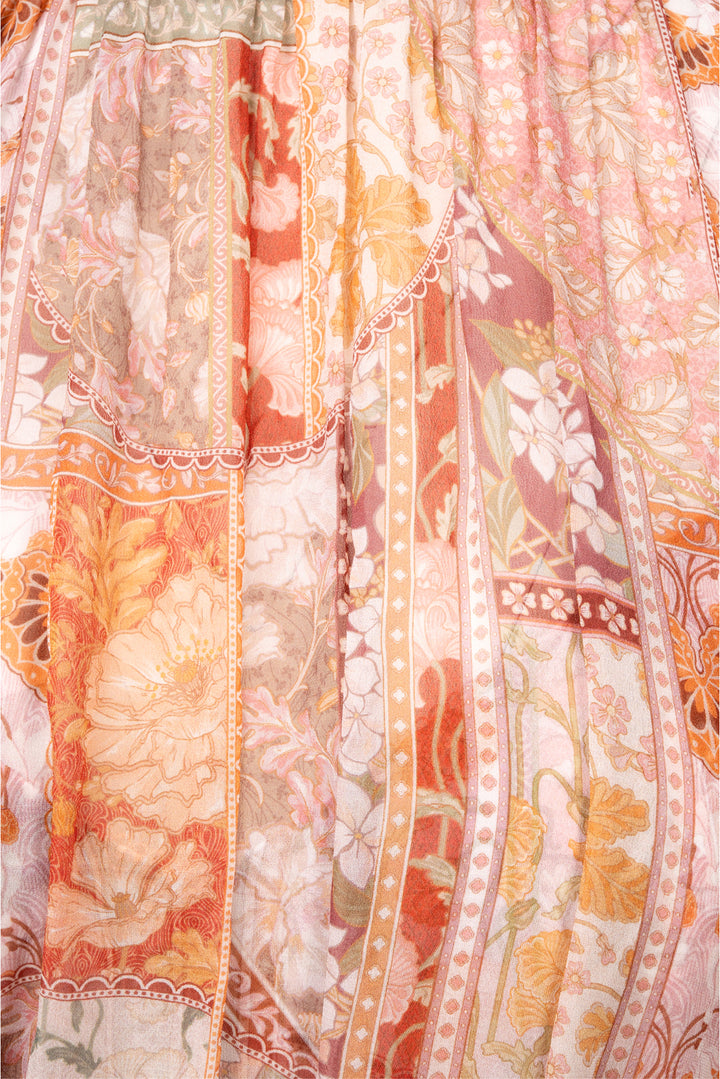 Zimmermann Size 2 Floral Printed Maxi Dress