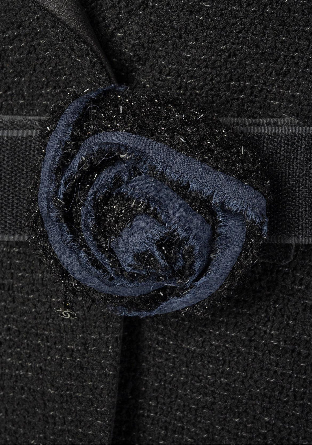 Chanel Size 38 Rosette Detail Blazer