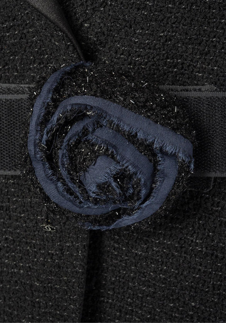 Chanel Size 38 Rosette Detail Blazer