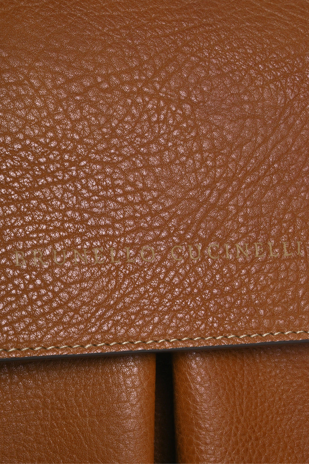 Brunello Cucinelli Men's Grain Leather Briefcase