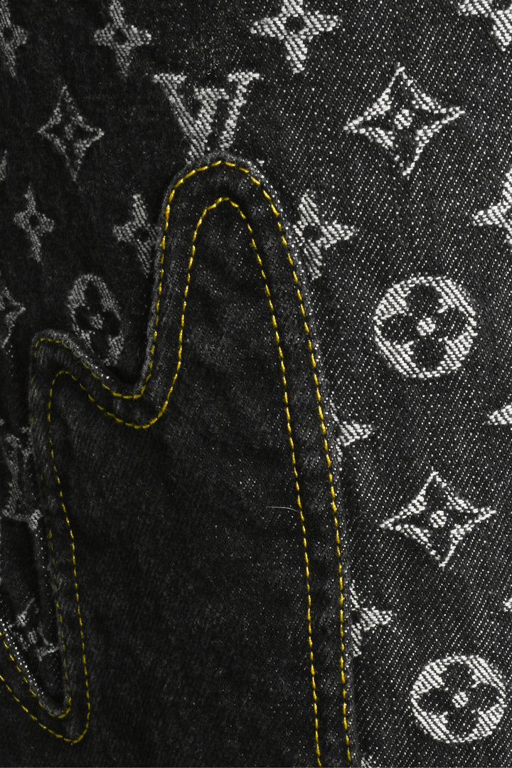 Louis Vuitton x Nigo Size 29 Men's Monogram Crazy Denim Jeans
