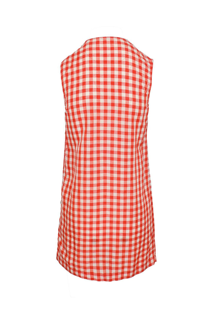Doen Size 0 Coralie Gingham Shift Dress