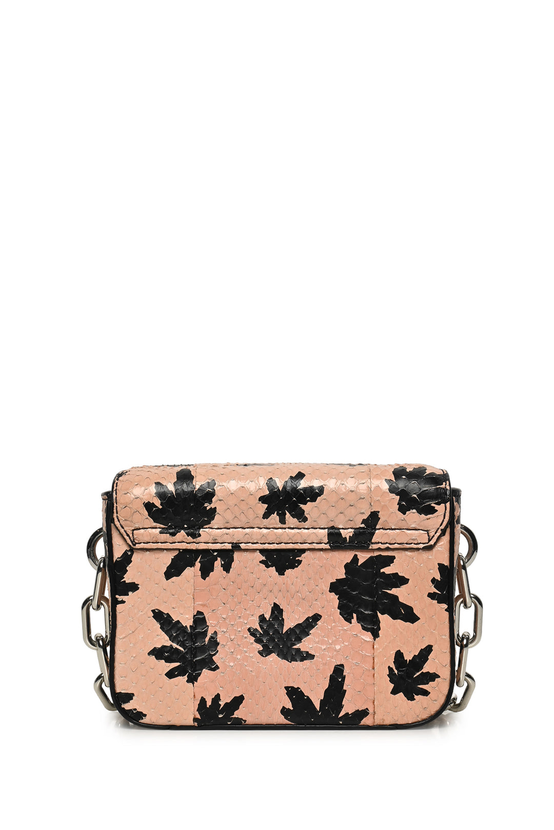 Alexander Wang Leaf Print Mini Prisma Envelope Chain Sling Crossbody