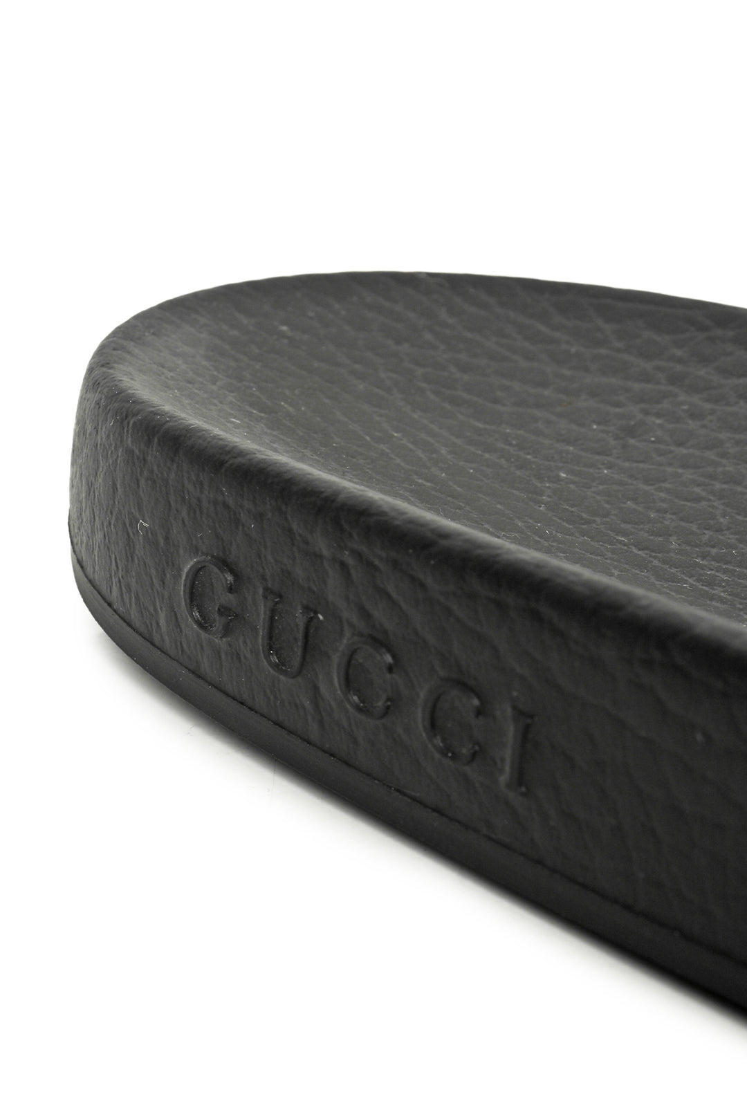 Gucci Size 37 Rubber GG Monogram Slides