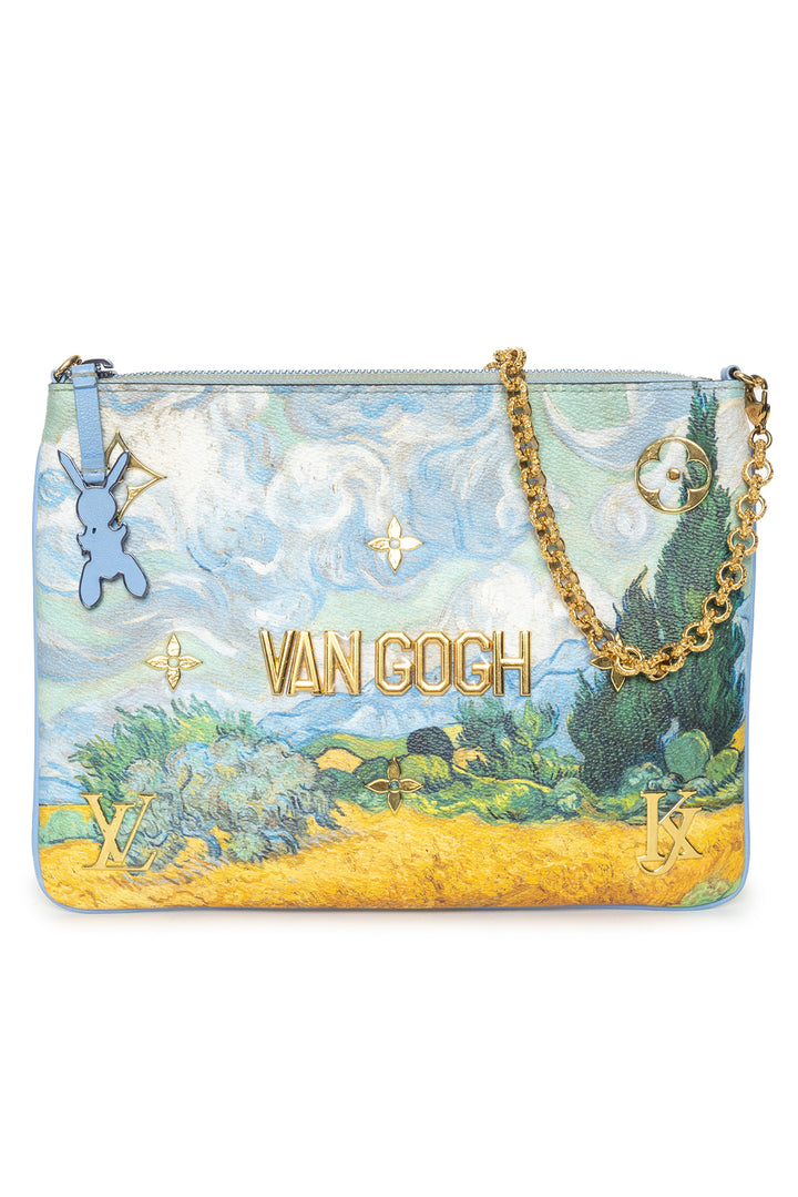 Louis Vuitton X Jeff Koons Limited Edition Masters Collection Van Gogh Pochette