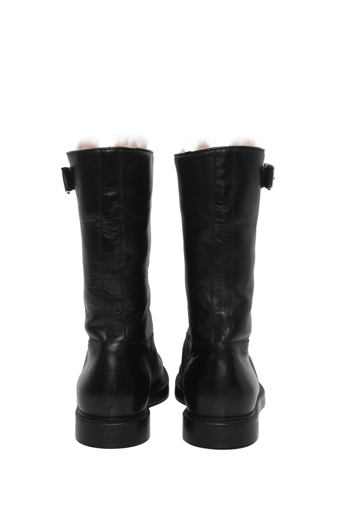 Mens Shoe Size 9.5 Gucci Men's Tom Ford Era Fur-Lined Rider Boots