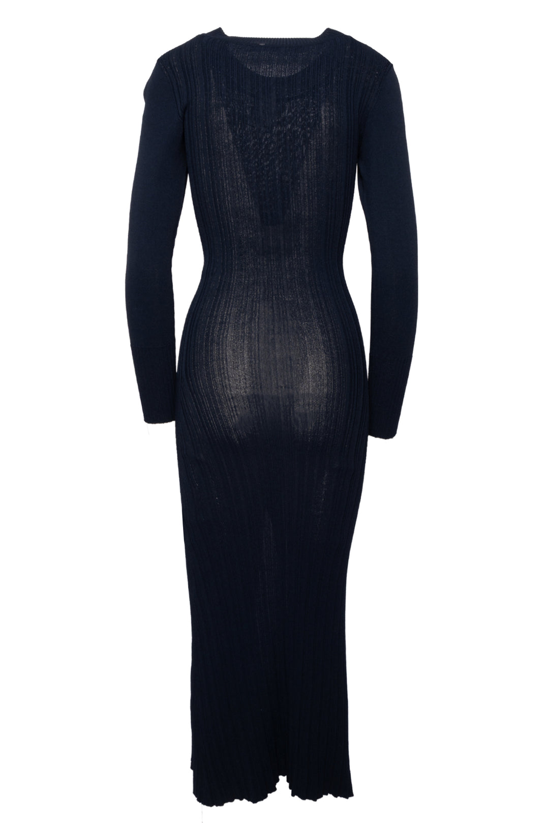 Jacquemus Size 36 La Robe Lovetta Knitted Midi Dress