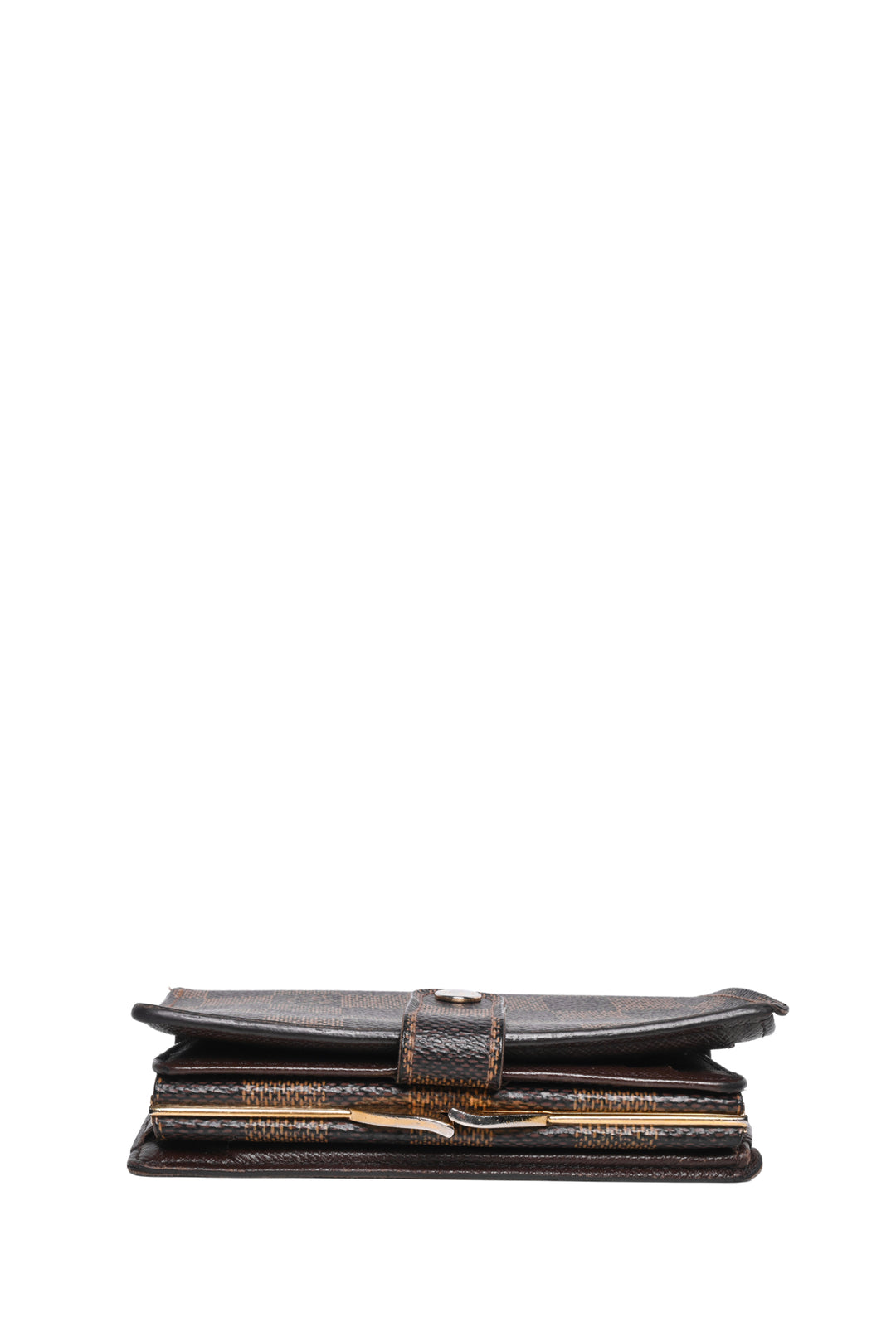 Louis Vuitton 2006 Damier Ebene French Purse Wallet
