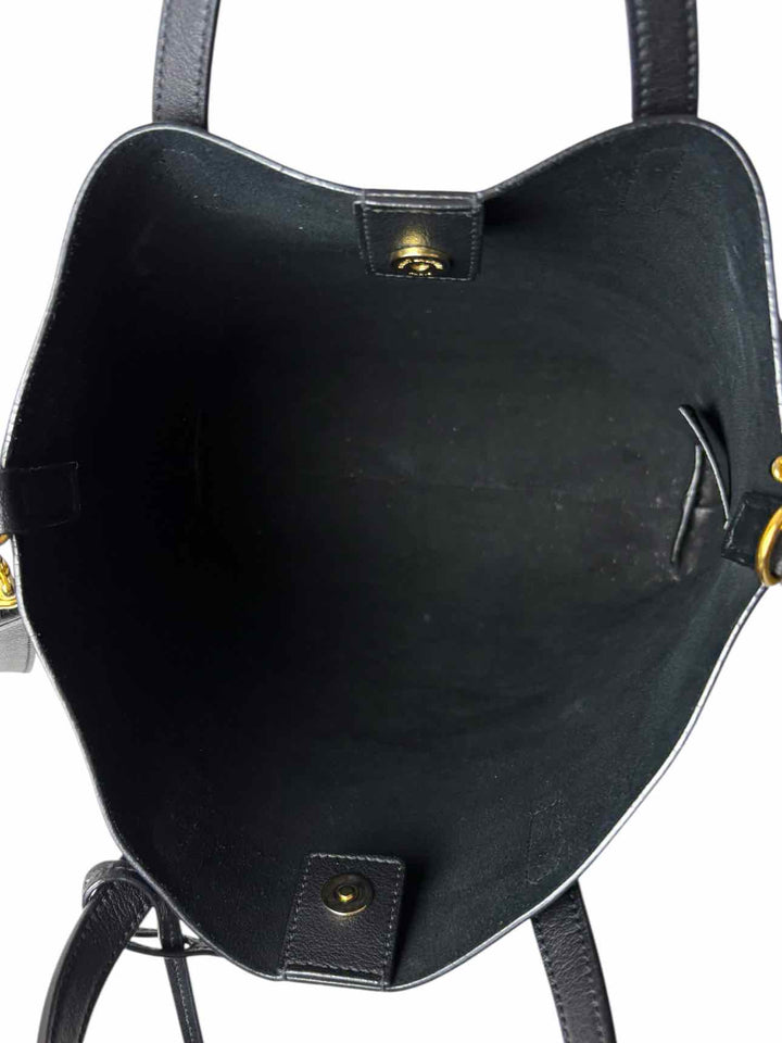 Saint Laurent Leather Toy Shopping Tote