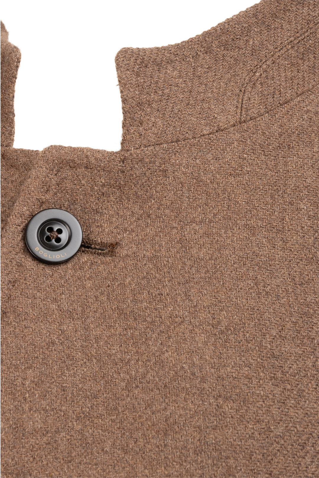 Boglioli Size 46 Men's Buttoned Collarless Jacket