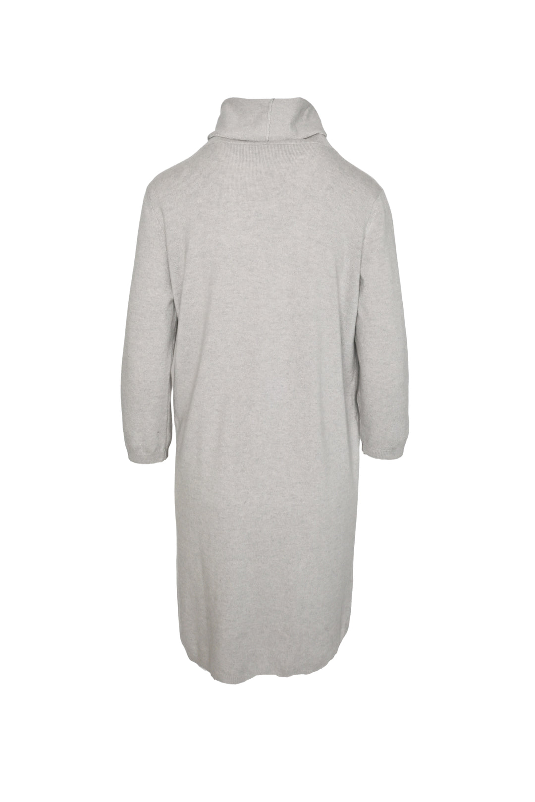 Fabiana Filippi Size L Wool-Blend Turtleneck Embellished Sweater Dress