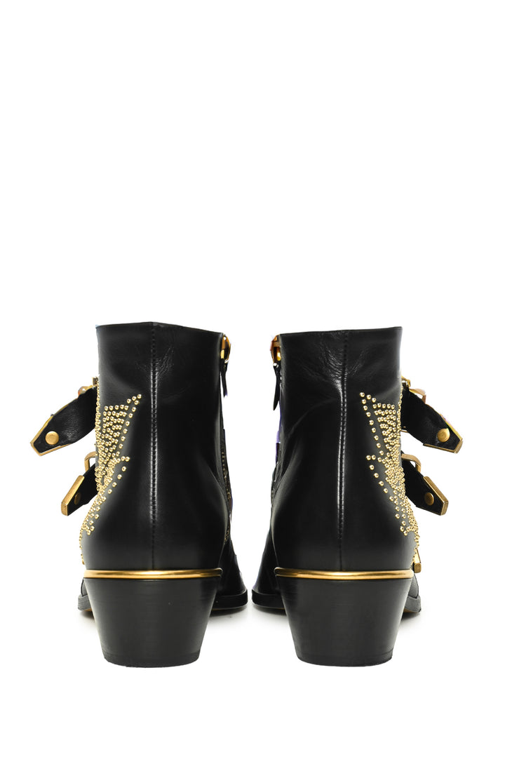 Chloe Size 39 Studded Susanna Ankle Boots