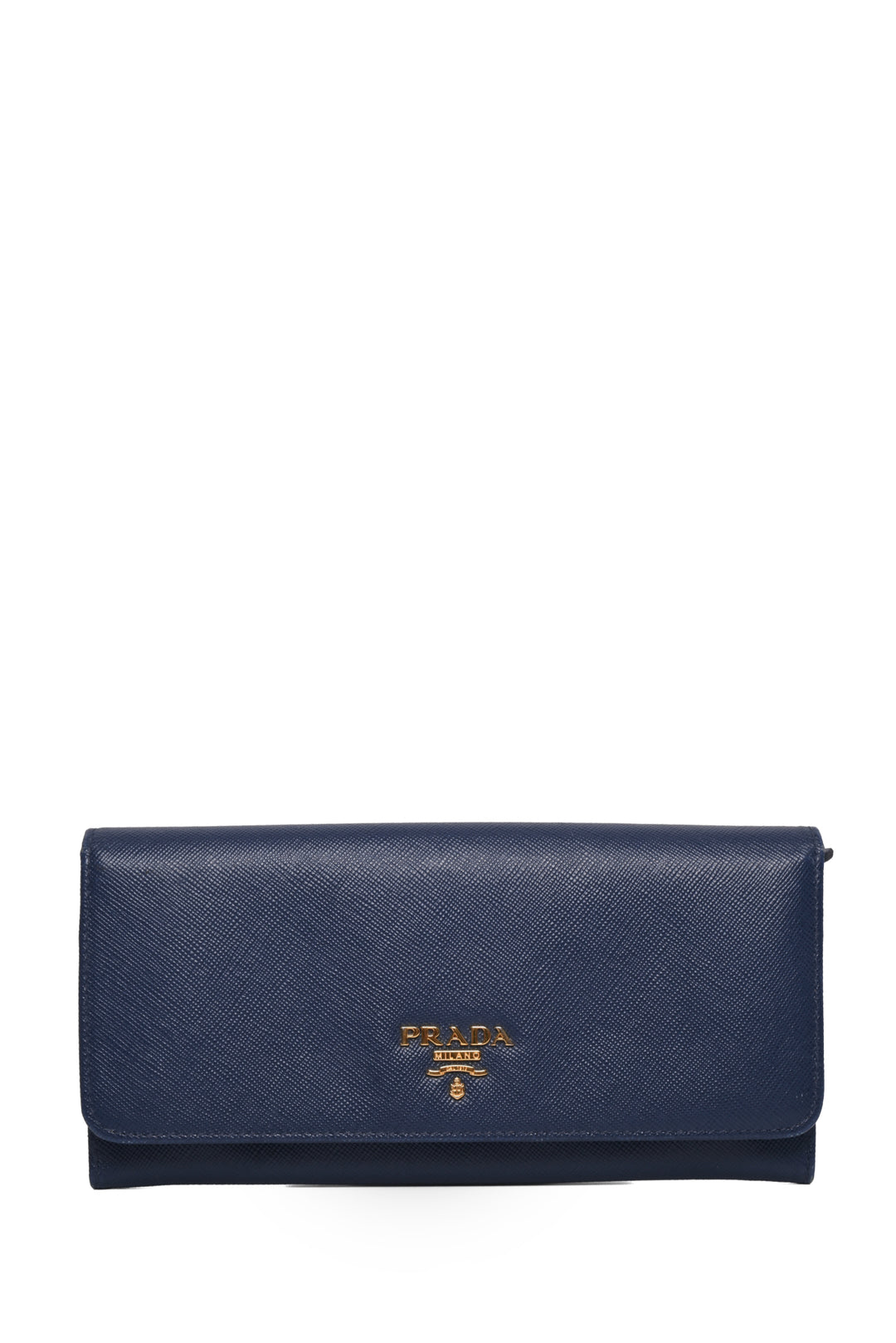 Prada Saffiano Leather Continental Flap Wallet