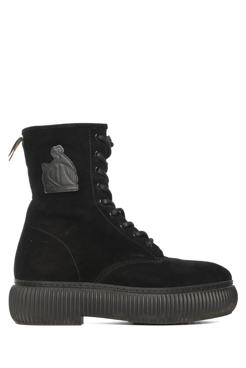 Lanvin Size 39 Arpege Shearling Lined Boots