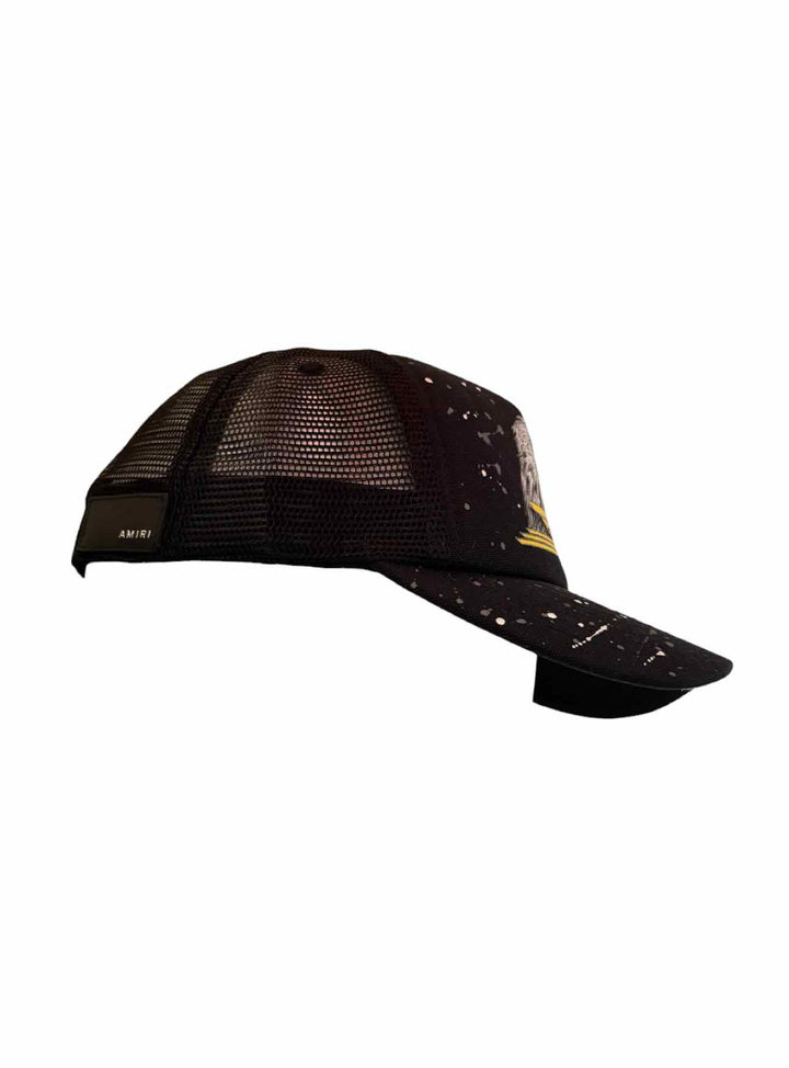 Amiri Size OS Men's Vintage Style Eagle Trucker Hat