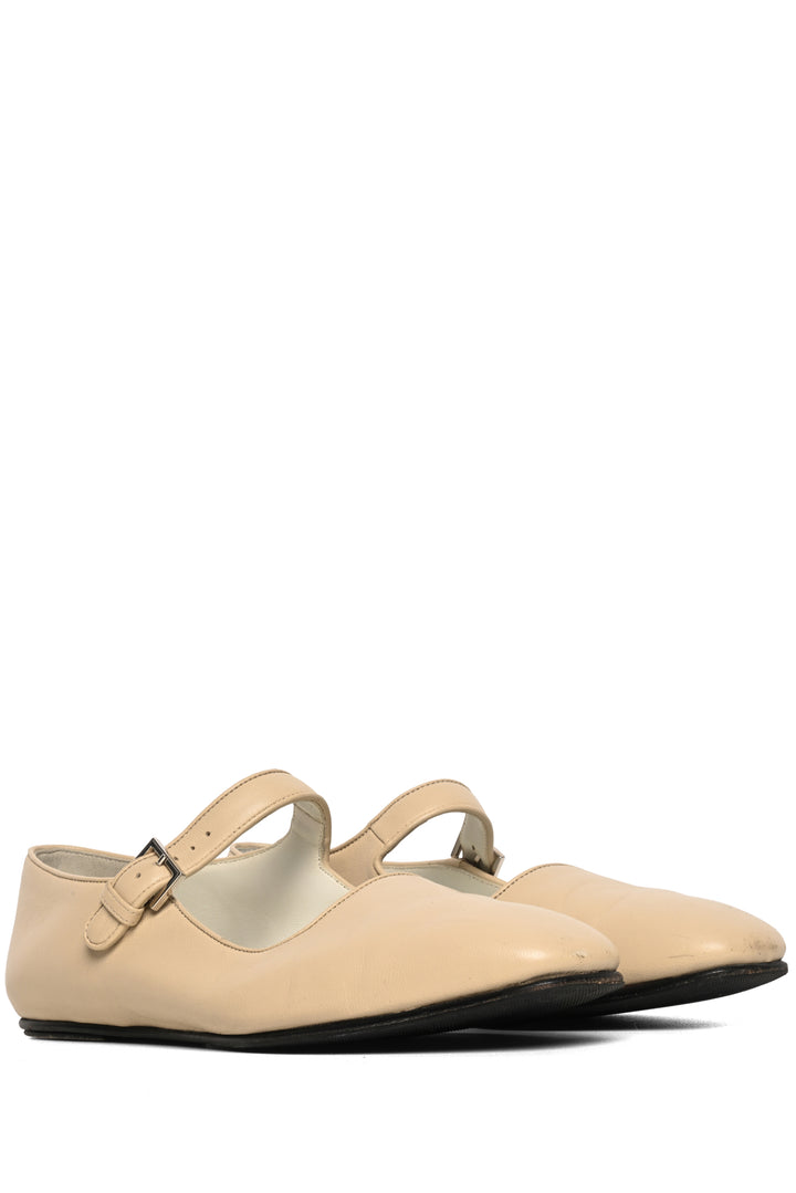 The Row Size 36 Ava Leather Ballet Flats