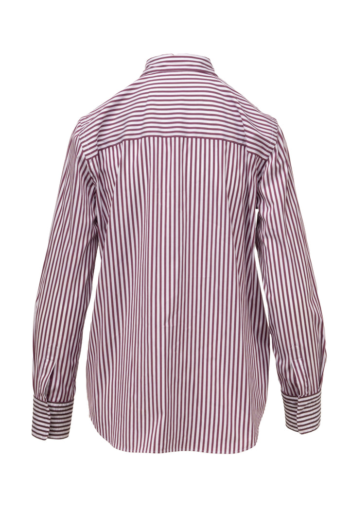 Brunello Cucinelli Size L Striped Monili Shirt