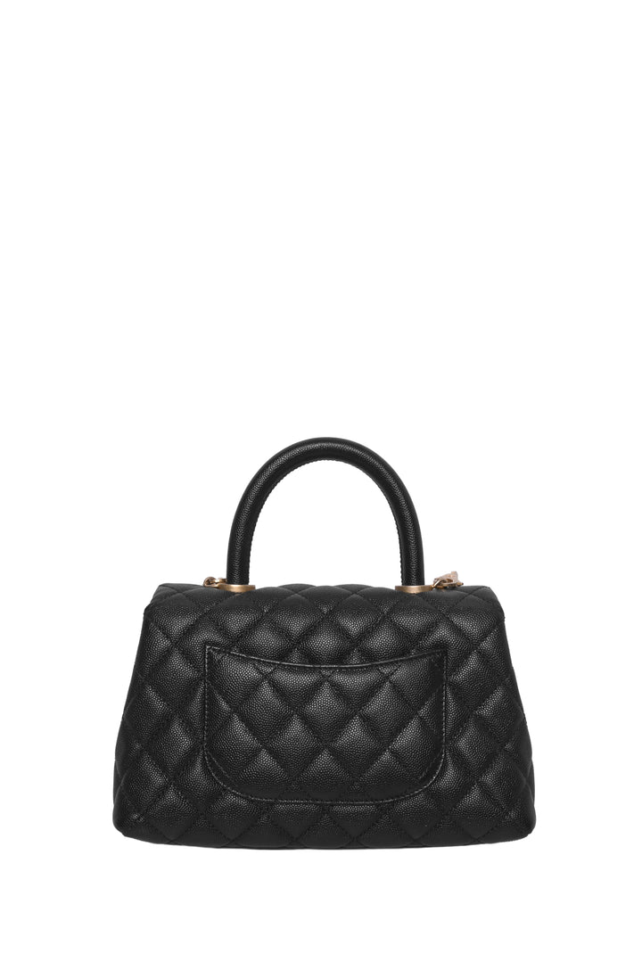 Chanel 2019 Mini Coco Top Handle Flap