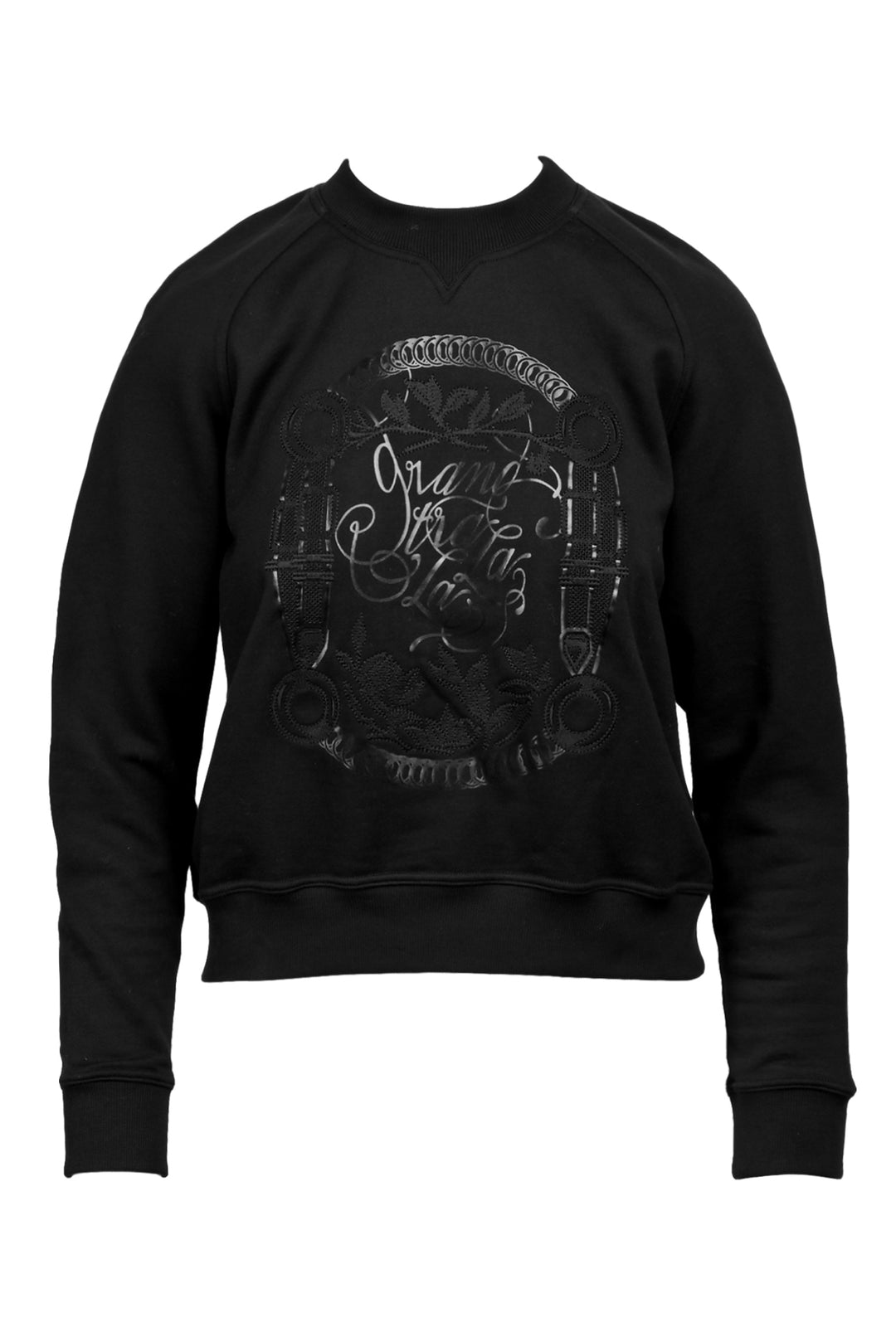 Hermes Size 36 Grand Tralala Embroidered Sweatshirt