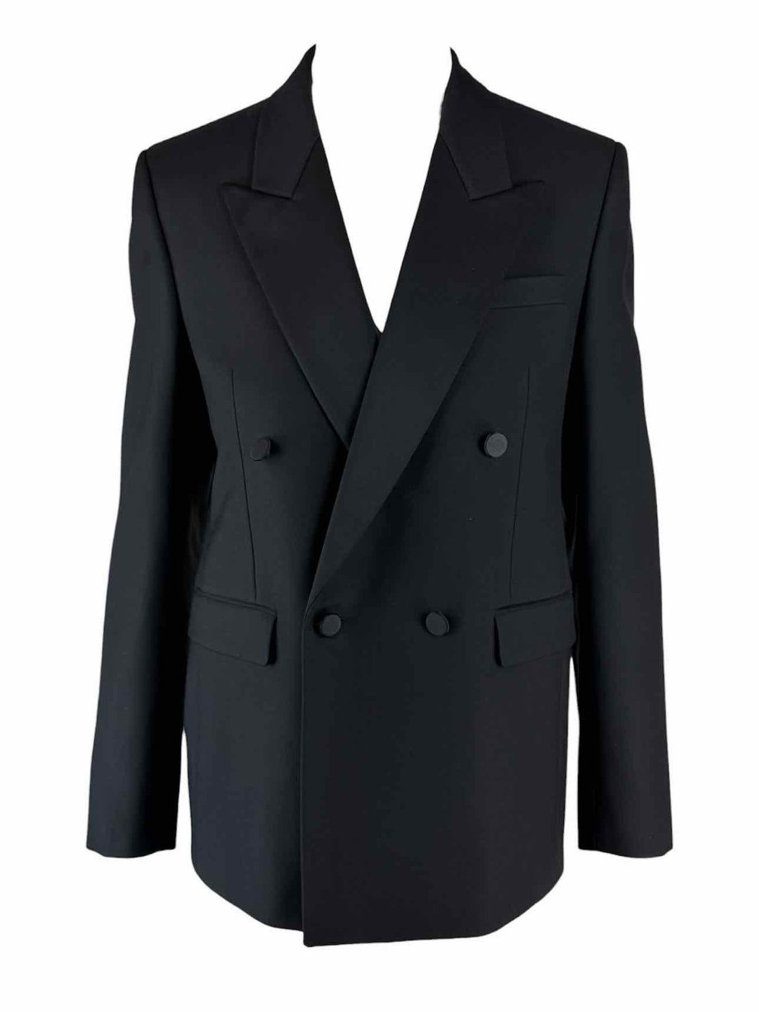 Saint Laurent Size 36 Men's 2020 Double-Breasted Tuxedo Blazer