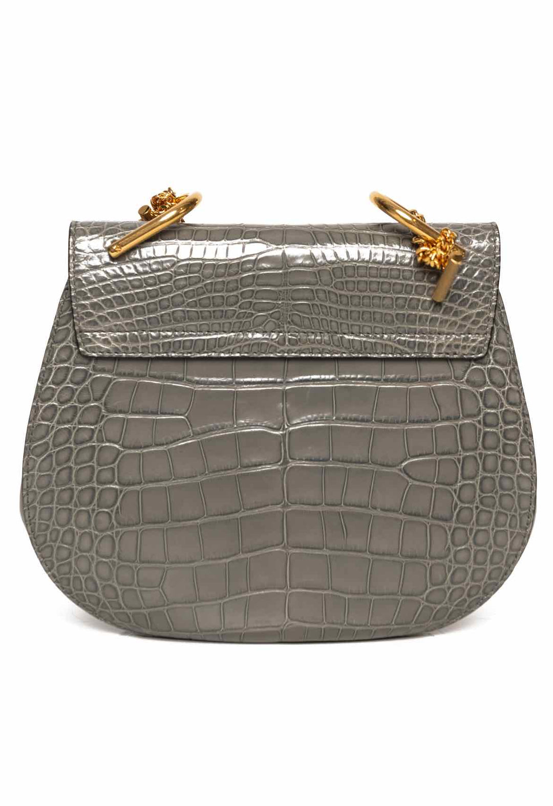 Chloe Alligator Drew Crossbody