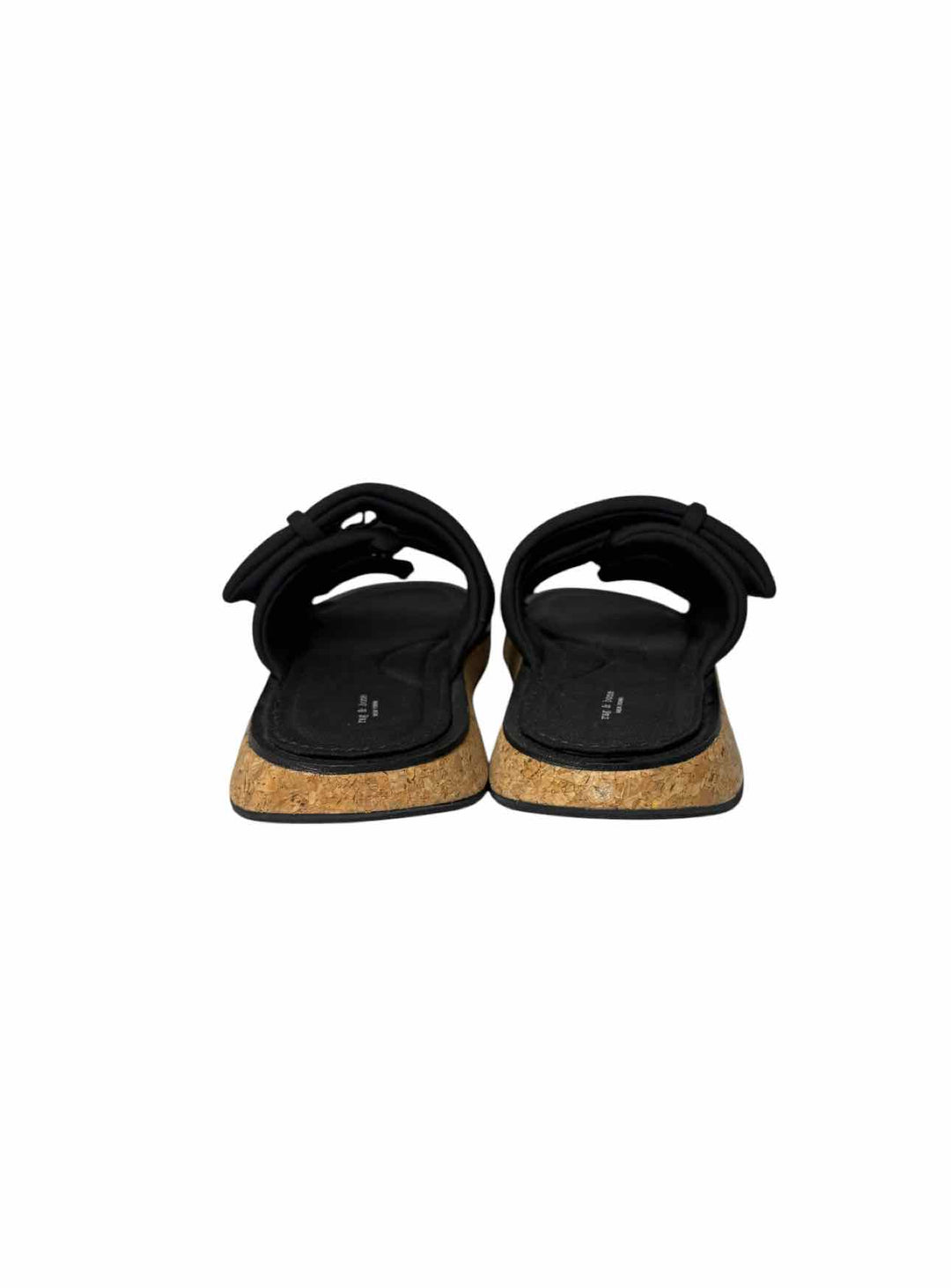 Rag & Bone Size 37.5 Parque Velcro Double Strap Fabric Sandals